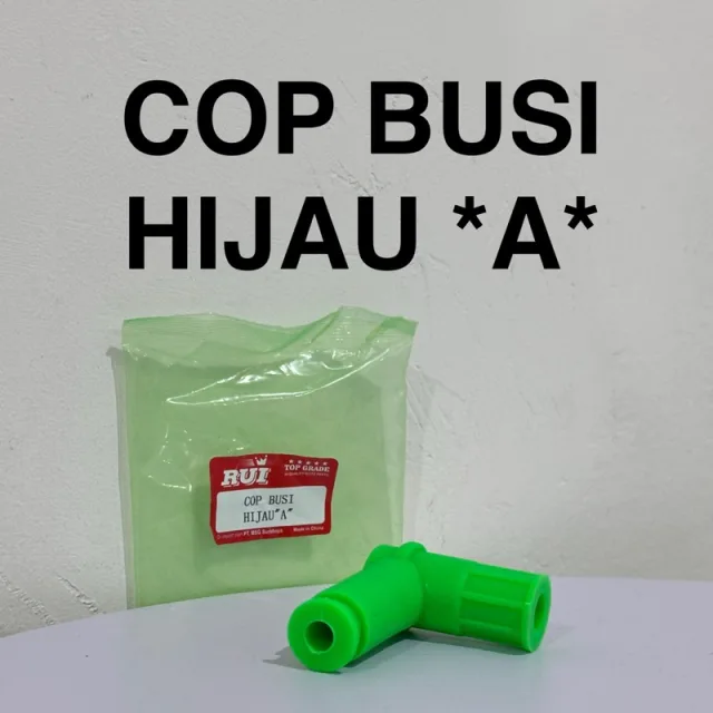 GRADE A TUTUP COP BUSI CANGKLONG BUSI WARNA HIJAU GEMUK TEBAL GRADE A