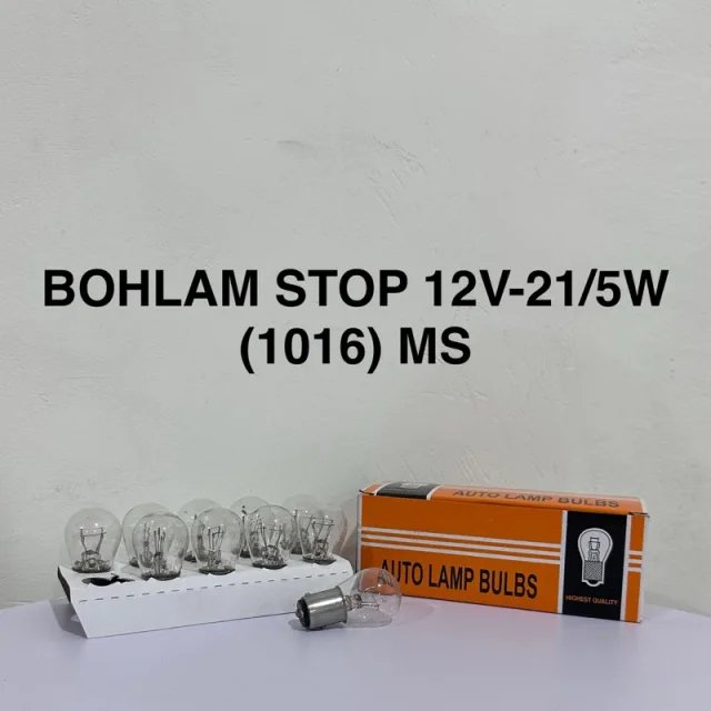 HARGA PER 20 BIJI (2 BOX) DOP BOHLAM BOHLAMP STOP STANDAR DOUBLE 12V - 21/5W
