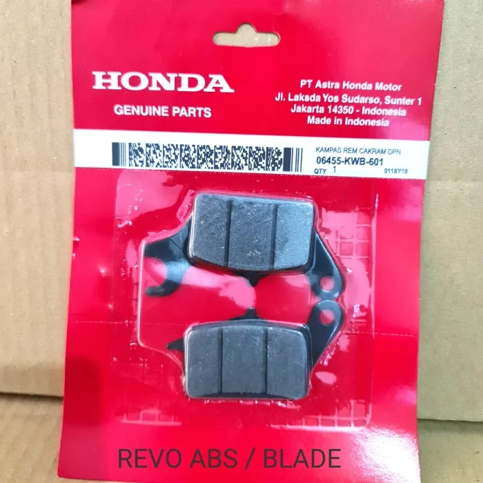 KAMPAS REM CAKRAM DISPAD DEPAN REVO ABSOLUTE BLADE REVO FI FIT KWB