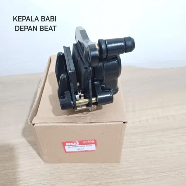 MASTER REM BAWAH KALIPER ASSY KEPALA BABI DEPAN BEAT / BEAT NEW