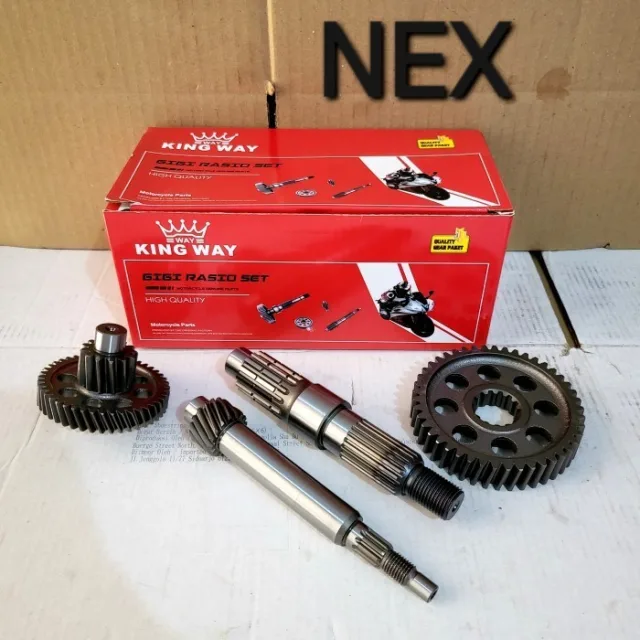 GER GIGI RASIO GARDAN SET SUZUKI NEX 110 KARBU
