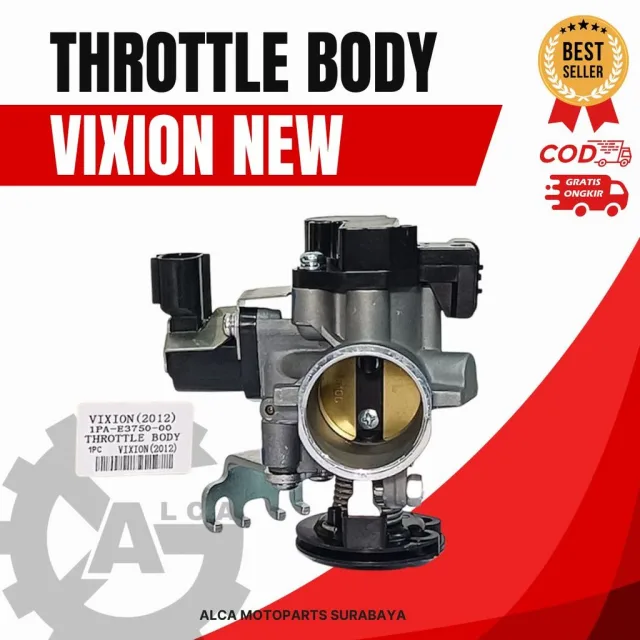 THROTTLE THROTEL BODY BODI ASSY VIXION NEW 2012 2013 1PA
