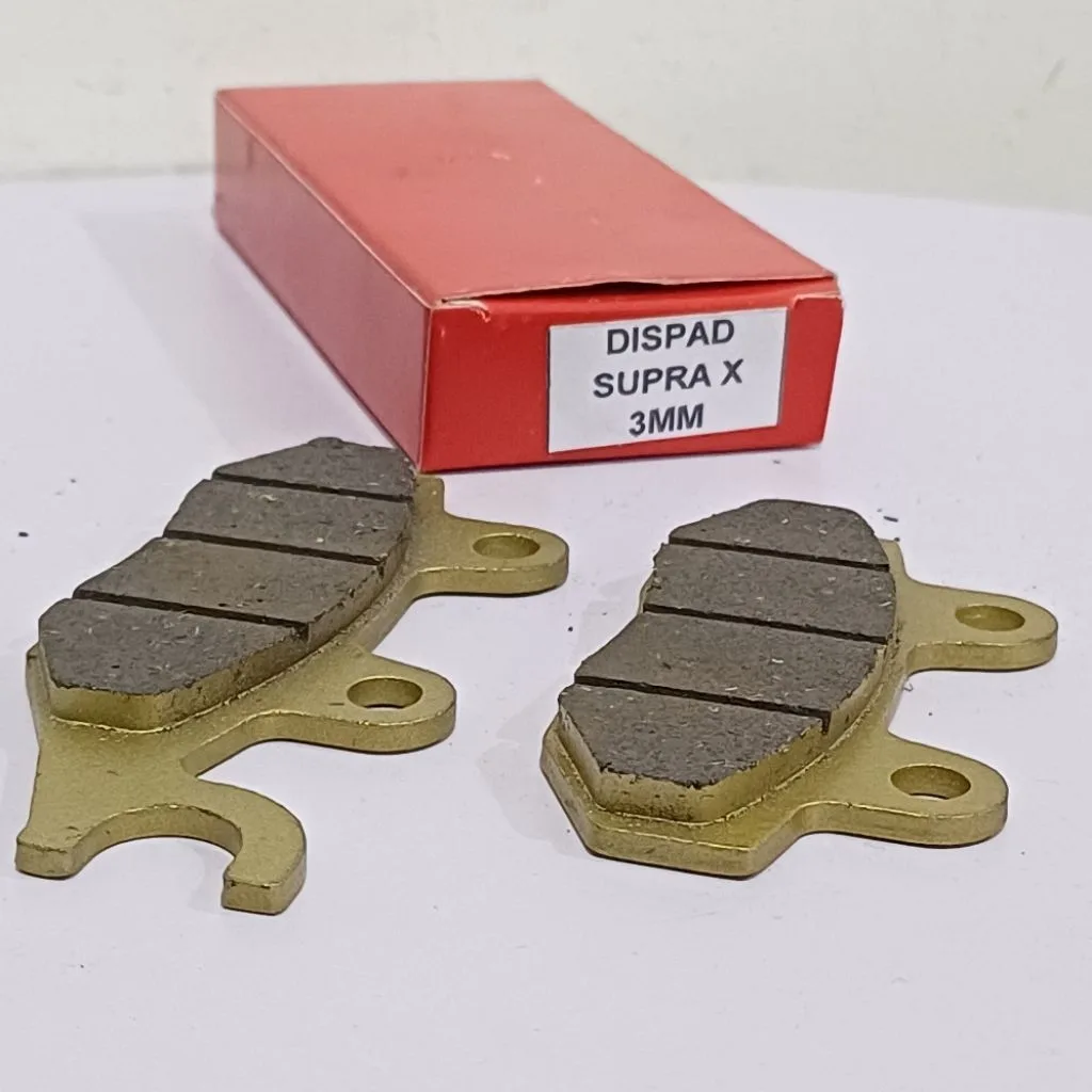 DISPAD KAMPAS REM CAKRAM DEPAN A 3MM KOTAK SUPRA X FIT NEW LAMA KHARISMA SMASH REVO LAMA A 3MM