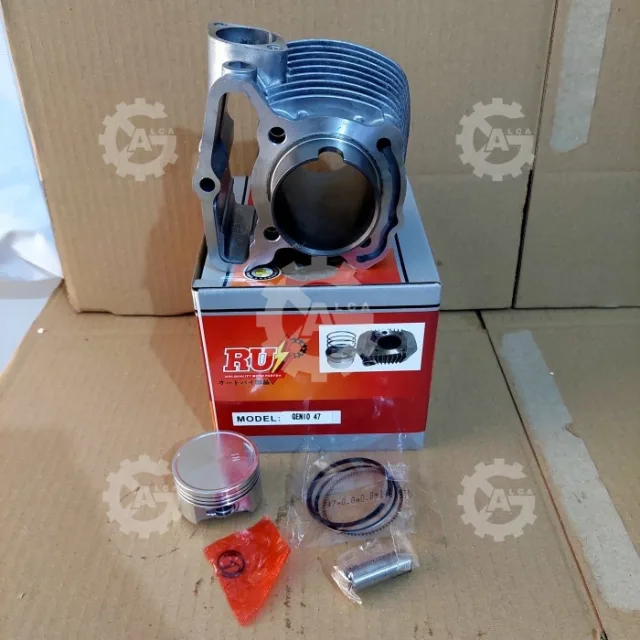 CYLINDER SILINDER BLOK SEHER BORING BORE UP GENIO KOJ 47 MM 47MM