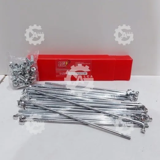 JARI JARI RUJI SPOKE CHROME MOTOR UK 10 X 89 120 154 157 159 164 184