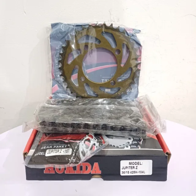 HOKIDA GIR GEAR PAKET SET JUPITER Z 36T 15T 104 HOKIDA