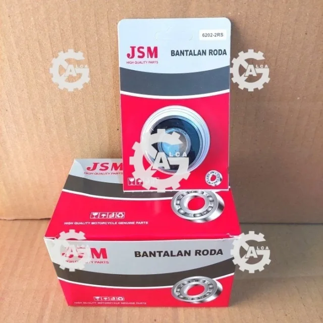 ISI 5 PC JSM LAHER BEARING PRESS 6202 2RS JSM