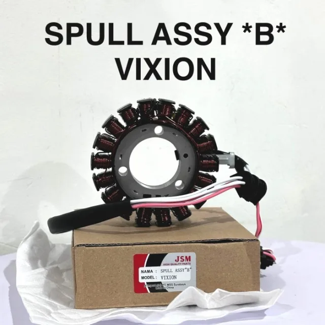 GRADE B SPULL SPUL STATOR ASSY ALUMINIUM VIXION OLD LAMA GRADE B