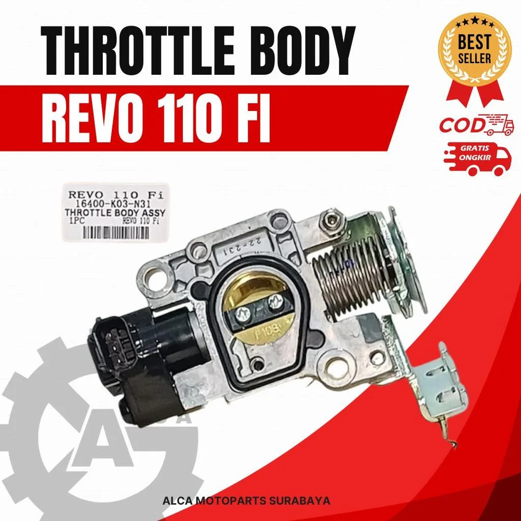 THROTTLE THROTEL BODY BODI ASSY REVO 110 FI F1 KO3 K03