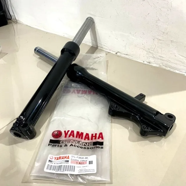 PLUS TABUNG 1 SET KIRI KANAN AS SHOCK SOK DEPAN PLUS TABUNG MIO KARBU LAMA 5TL