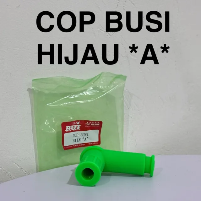 GRADE A TUTUP COP BUSI CANGKLONG BUSI WARNA HIJAU GEMUK TEBAL GRADE A