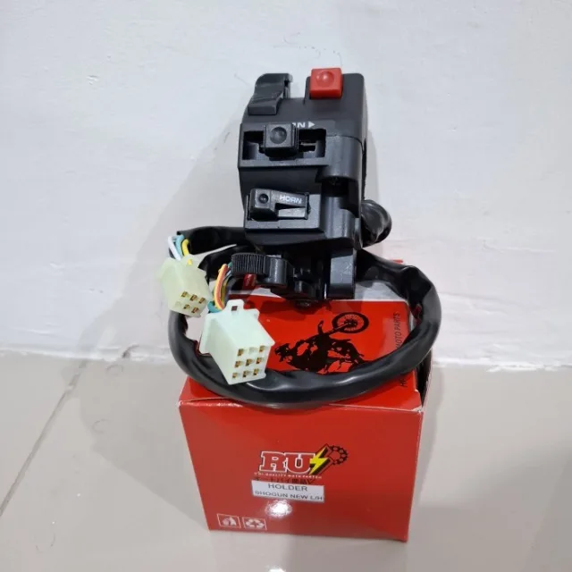 HOLDER SAKLAR LH KIRI SHOGUN 110 NEW 13 KABEL KIRI