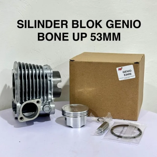 CYLINDER SILINDER BLOK SEHER BORING BORE UP GENIO 53 MM 53MM
