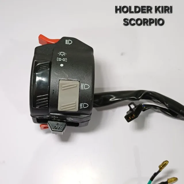 HOLDER ASSY SWITCH SAKLAR LH KIRI SCORPIO LAMA OLD KIRI