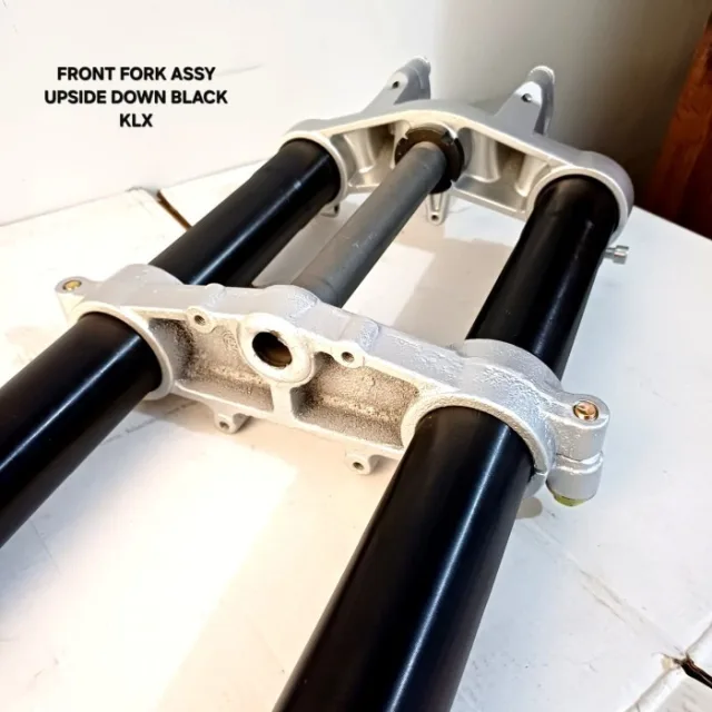 HITAM USD UP SIDE DOWN KLX 150 KLX150 TRAIL CROSS BLACK HITAM