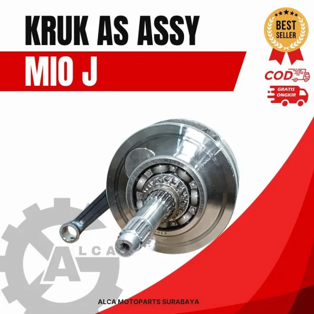 KRUK AS KREK AS ASSY CRANK SHAFT BANDUL MIO J GT SOUL GT 115 FINO XRIDE 115