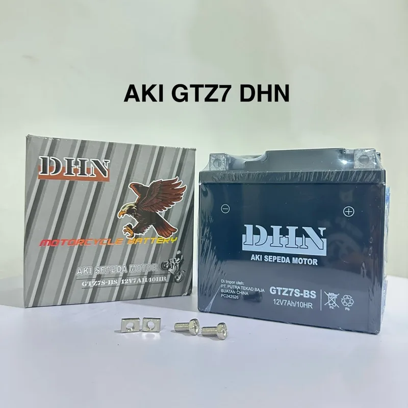 DHN ACCU AKI FULL KERING DHN GTZ7 S GTZ7S YTZ7S 7AH SATRIA FU DHN