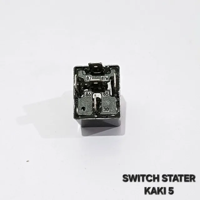RELAY SWITCH STATER STARTER KAKI 5 KAKI BESAR 12V VARIO 150 NEW LED K59