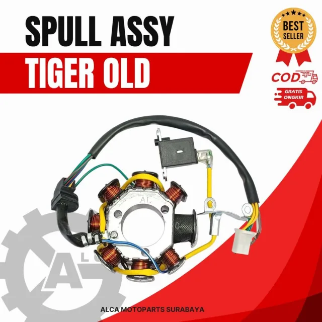 SPULL SPUL STATOR ASSY TEMBAGA TIGER LAMA OLD