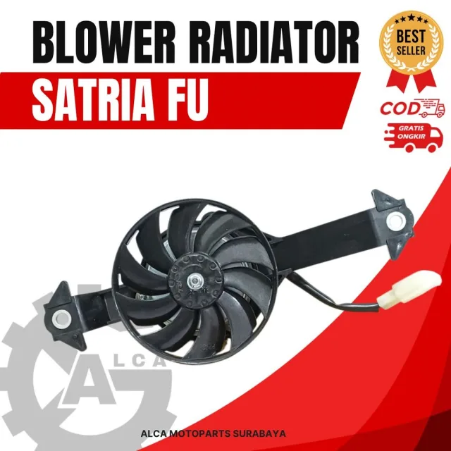 BLOWER RADIATOR KIPAS FAN RADIATOR SUZUKI SATRIA FU 150 KARBU FI