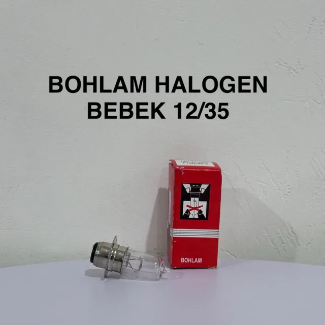 HRG PER 5 BIJI LAMPU DOP BOHLAM BOLAM HALOGEN 12V 35W TERMURAH BEBEK MATIC MATIK