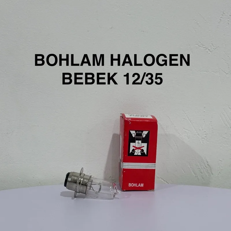 HRG PER 5 BIJI LAMPU DOP BOHLAM BOLAM HALOGEN 12V 35W TERMURAH BEBEK MATIC MATIK