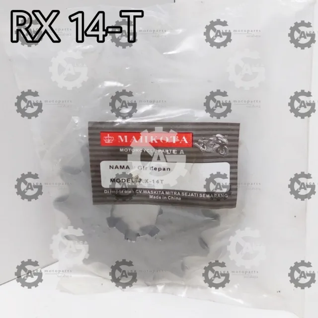 HRG PER 2 BIJI GEAR DEPAN GIR DEPAN YAMAHA RX 10T - 15T