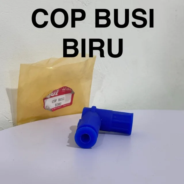GRADE A TUTUP COP BUSI CANGKLONG BUSI WARNA BIRU GEMUK TEBAL GRADE A